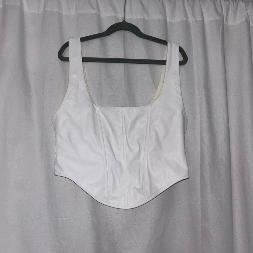 White Corset Top
